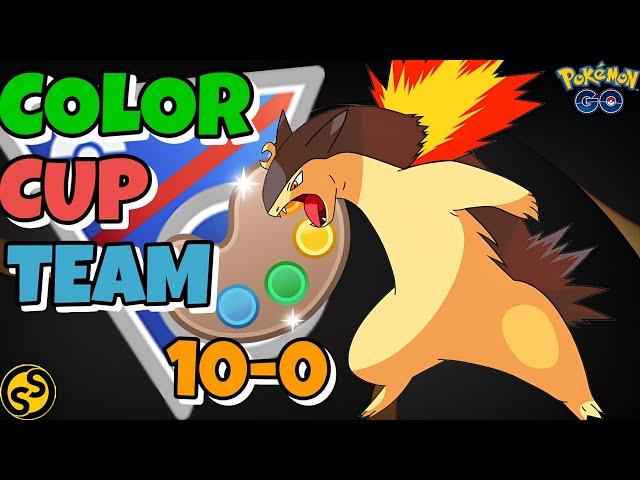 BEST COLOR CUP TEAM IS UNBEATABLE IN POKEMON GO BATTLE LEAGUE 2025 NEW SEASON