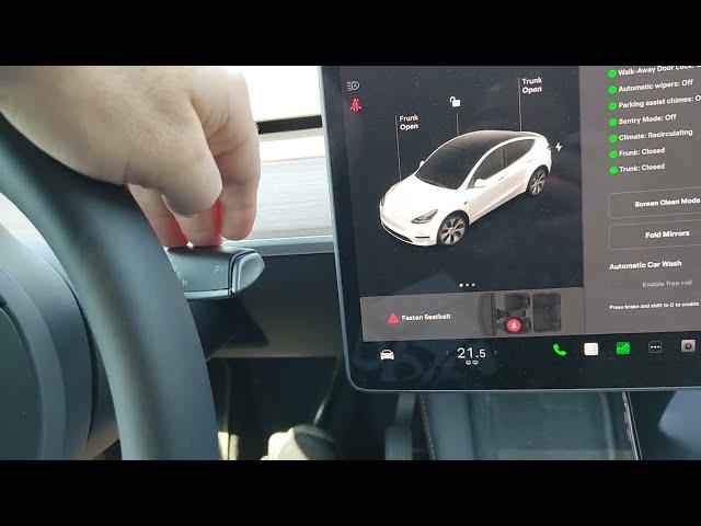 Tesla Car Wash Mode - Enable it in advance