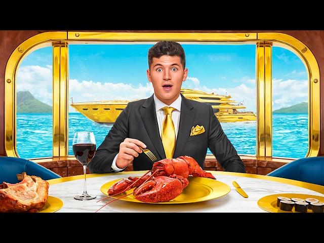 Dining On A Mega Yacht ($10,000,000)