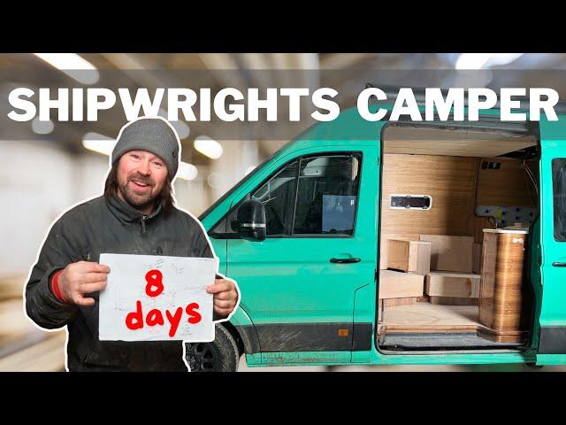 Shipwright building a Yacht inspired CAMPER Van!