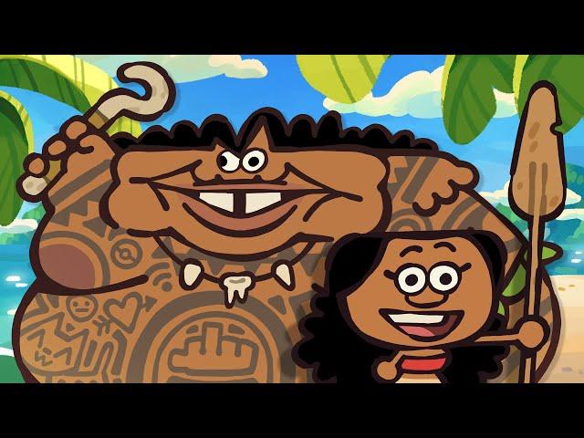 The Ultimate "Moana" Recap Cartoon