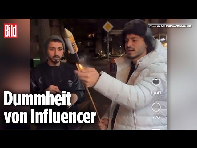 Berlin: Böller-Depp Attalah Younes feuert Rakete auf Wohnung