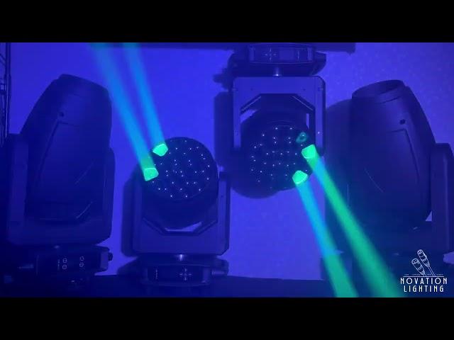 Test & Review | VSHOW PRO LIGHTING R1940L 19x40W RGBW Moving Head (Light-show with Daslight 5)