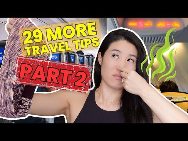 PART 2 - TRAVEL SURVIVAL GUIDE: 29 more tips for surviving a long flight in economy