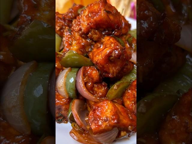 Chilli paneer recipe | Quick and Easy chilli paneer recipe|| Restaurant style chilli paneer #shorts