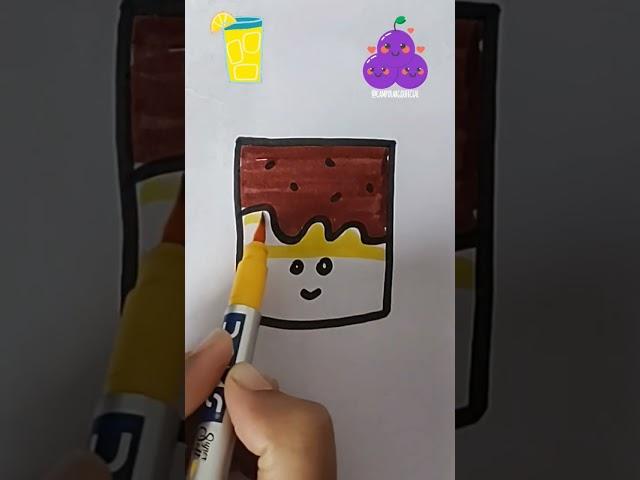 How to draw Juice glass | Simple drawing #skyart #simpledrawing