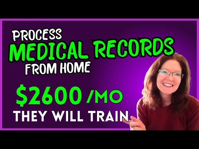 EASY ONLINE JOB ! Make $2600 / Month Processing Medical Records From Home - NO EXPERIENCE NEEDED