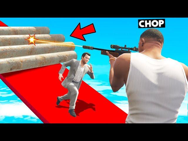 DODGE THE FALLING PIPES OR DIE CHALLENGE GTA 5