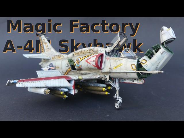 Douglas A-4M Skyhawk 1/48 (MagicFactory) Everything open out of the box Build and final reveal