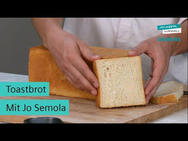 Fluffiges Toastbrot ganz einfach mit dem Siemens Backofen backen | Yvi meets Jo Semola