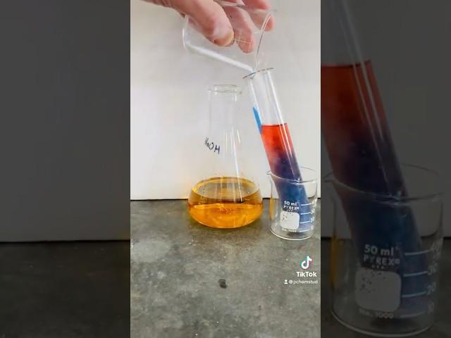 Colorful chemistry magic