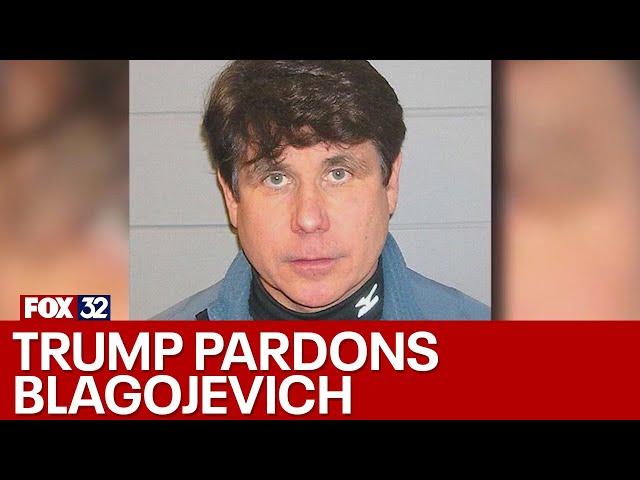 Trump pardons ex-Illinois Gov. Rod Blagojevich