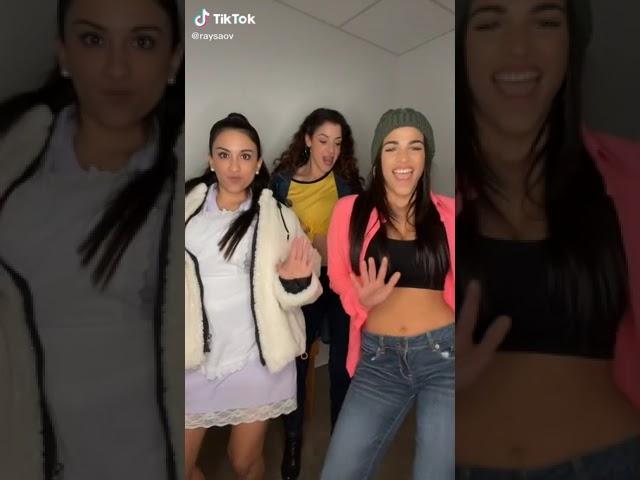 Tik Tok De Estela y Sofia y Tristana Bailando Asereje Remix - De Vuelta Al Barrio