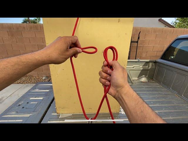 In-line Automatic Truckers Hitch. Tension locking.