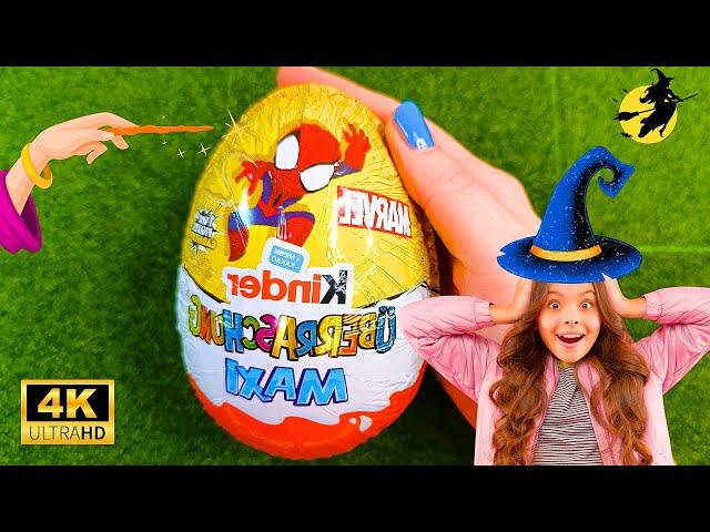 Opening Kinder Surprise Egg | Kinder Überraschungsei | Marvel Toy | Satisfying Video | Chocolate Egg