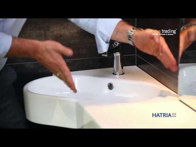 Space-Saving Bathroom Solutions: Hatria Corner Basin