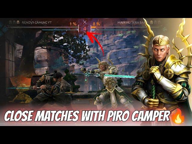 Last Move Changed The Whole Game!‍Intense Matches with Pro Camper || Shadow Fight 4 Arena