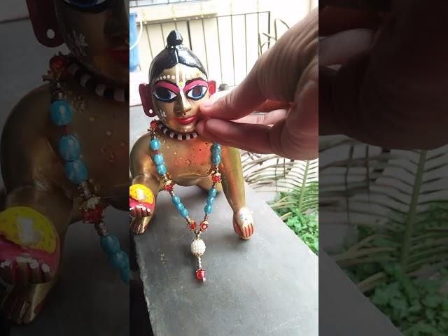 Laddu Gopal short video mini block# lifetime vlog Krishna গোপু#  lifetime short video