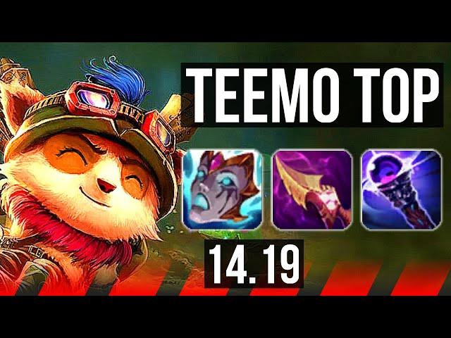 TEEMO vs JAX (TOP) | 600+ games | EUW Master | 14.19