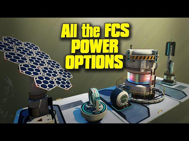 All the FCS Mods POWER ITEMS - Subnautica Guide