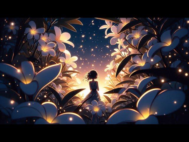 Relaxing soothing piano music for you | Night Flowers