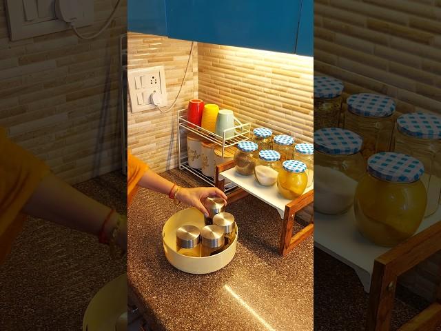 Smart Countertop Organizers #countertopcleaning #kitchen #shorts
