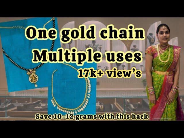 My Gold Jewellery collection|Multipurpose Chain#mygoldjewellerycollection#viralvideo#trending#foryou