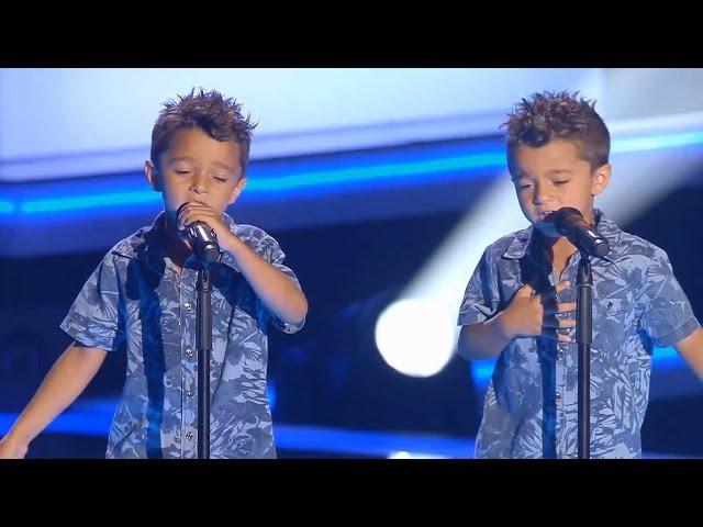 Antonio y Paco: "Te Quiero, Te Quiero" - Audiciones a Ciegas - La Voz Kids 2017