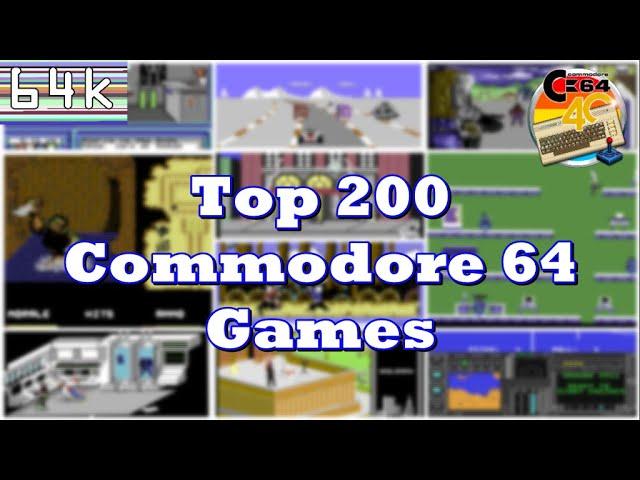 Top 200 Commodore 64 games