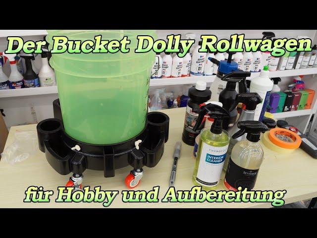 Schöne Erweiterung! Chemicalworkz Bucket Dolly Rollwagen erster Eindruck und alle wichtigen Maße