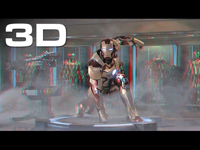 3D Clip: Suit Up Fail • Iron Man 3 (5.1 Audio)