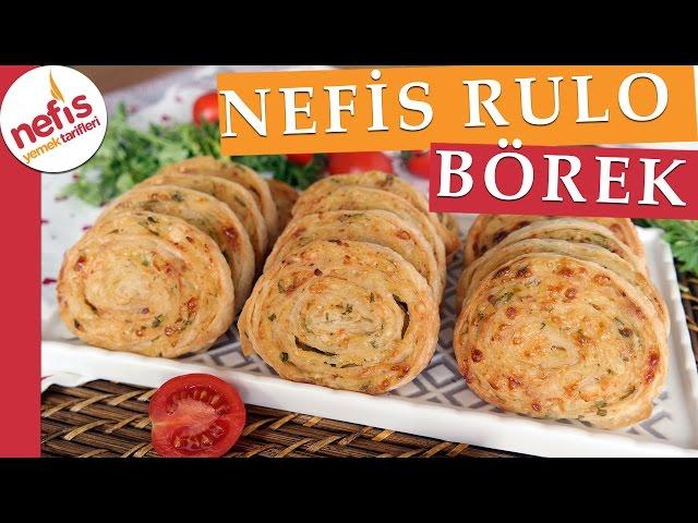 Patatesli Rulo Börek Tarifi - Kolay Börek Tarifi - Nefis Yemek Tarifleri