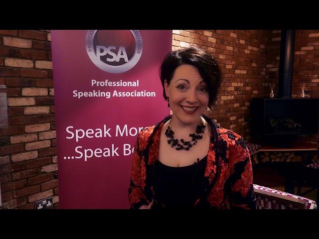 Speaking tip from Mel Sherwood