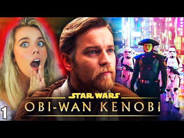 OBI-WAN KENOBI REACTION | FIRST TIME WATCHING | EPISODE 1