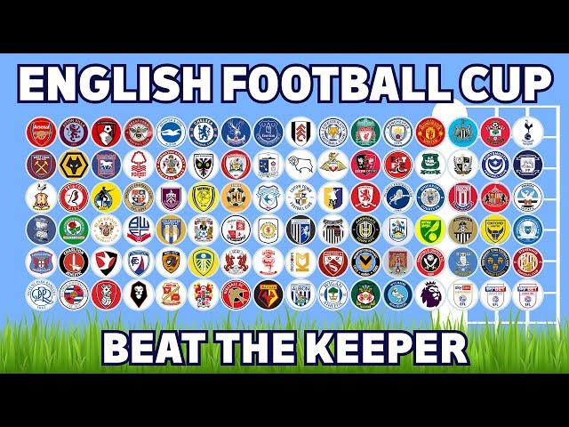 Beat The Keeper - English Football Cup 2024/2025 | The Marble Quest