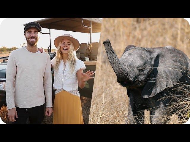 Join Marie Fe and Jake Snow for a Safari Adventure // Omaze