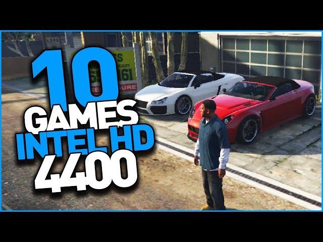 Intel HD Graphics 4400 Test in 10 Games