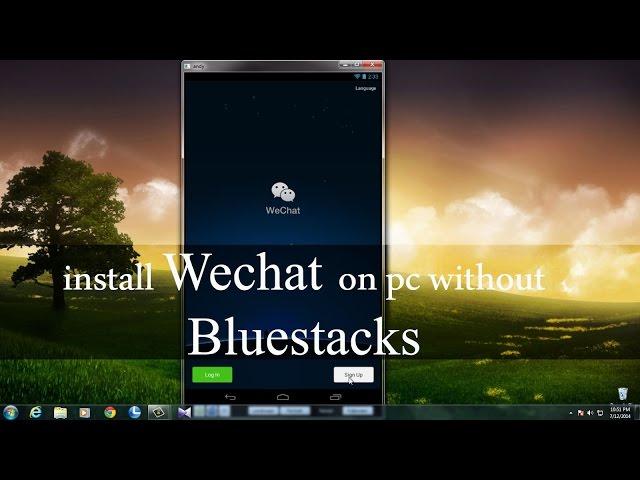 Install Wechat on PC Without Bluestacks