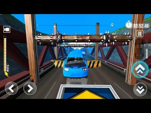 High Speed Death Car Stunt Mania - Speed Car Bump Challenge - Android Gameplay FHD #2