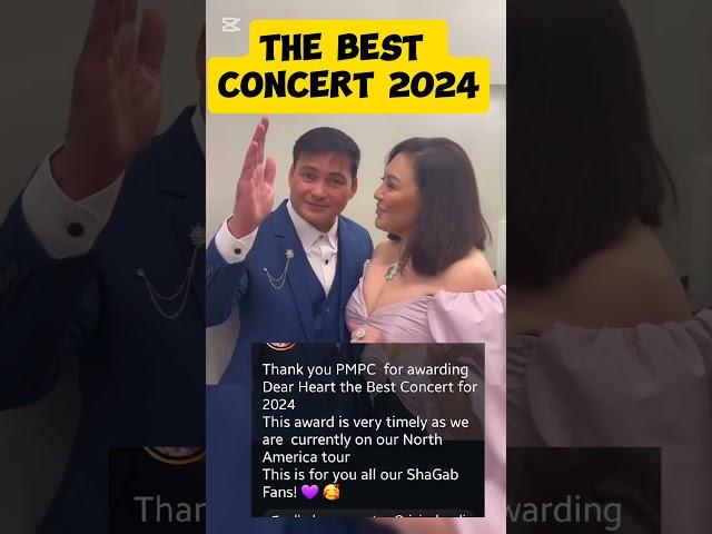 Yes, CONCERT OF THE YEAR 2024 SHARON AND GABBY CONCEPCION how grateful they are #sharoncuneta