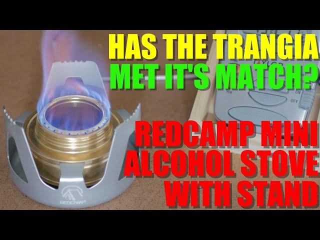 Has the TRANGIA Met Its MATCH??! - The Redcamp Mini Alcohol Stove with Stand