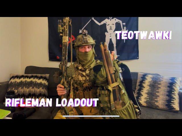 TEOTWAWKI 72 Hour Rifleman Kit