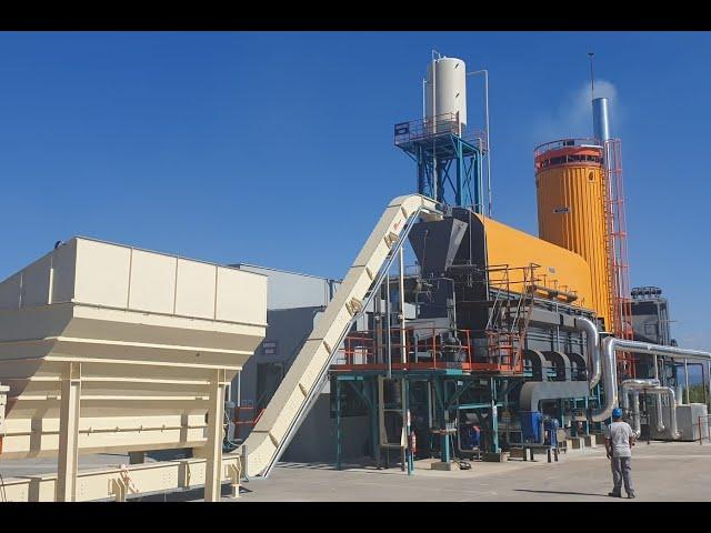 Kastamonu Entegre Ahşap AŞ - Biokütle ORC Enerji Santralı Timsan Kızgın Yağ Kazan Ünitesi