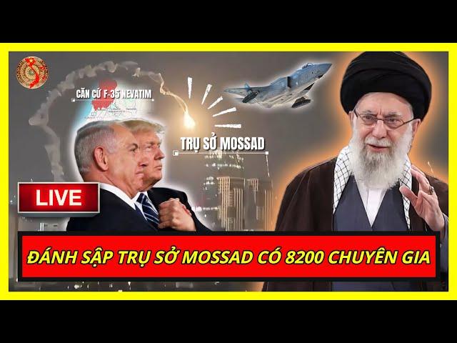 Iran Vã Sập Trụ Sở Mossad: Trump Bỏ Họp G7 Vì Tổn Thất Israel | Kiến Thức Chuyên Sâu Live