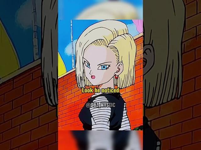 Android 18 is very loyal! #android18 #krillin #goku #supremekai #dbz #dbs #dragonball #android17