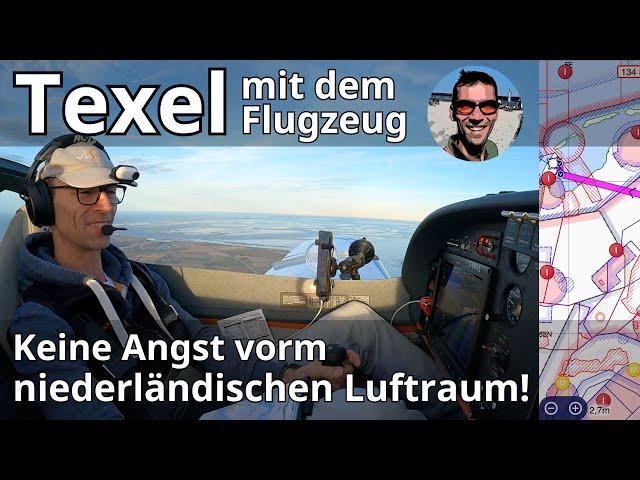 Texel mit dem Flugzeug - Keine Angst vorm niederländischen Luftraum! - Inseltrip mit Strand