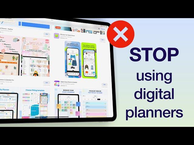 Stop using digital planners: 4 reasons