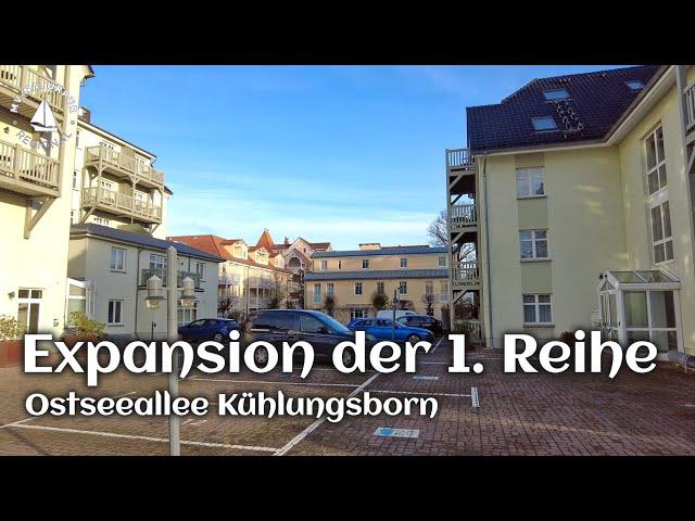 Expansion der 1. Reihe - Ostseeallee Kühlungsborn