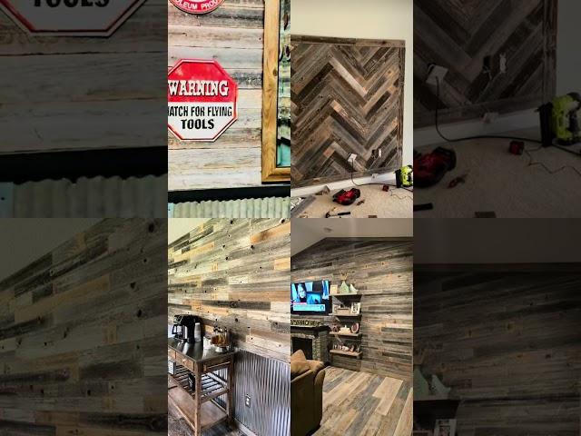 Attention Rustic Wood Lovers! Transform your space with **Rockin Wood Reclaimed Wood Planks**! 🪵