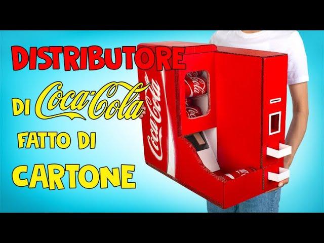 Distributore Automatico di Coca-Cola fai-da-te Fatto di Cartone 